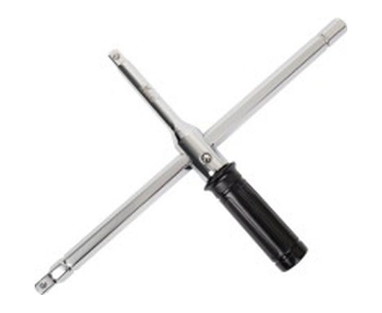 Баллонный ключ KRAFT крестообразный, разборный, в кейсе 17х19х21х23 мм KT 700825 