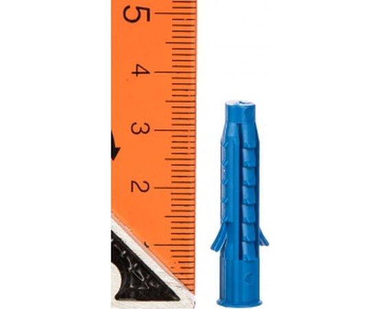 Распорный дюбель Чапай 6х35 шипы+усы, синие 1000шт - пакет Tech-Krep 111143 – изображение 2