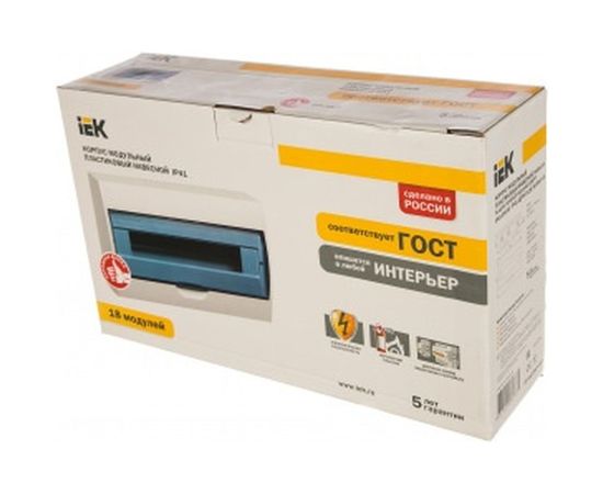 Бокс IEK ЩРН-П-18 ИЭК MKP12-N-18-40-10 – изображение 2