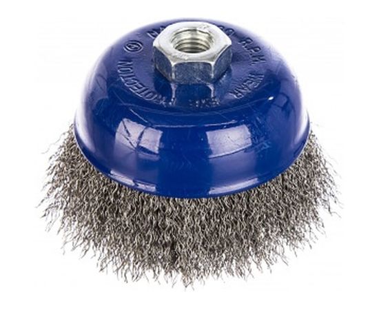Кордщетка чашеобразная мягкая (100 мм; М14) для УШМ ПРАКТИКА 773-286 – изображение 2