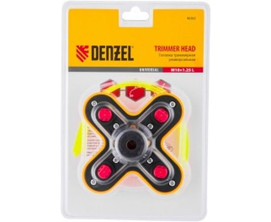 Триммерная универсальная головка гайка М10 х 1,25 левая DENZEL 96362 – изображение 2