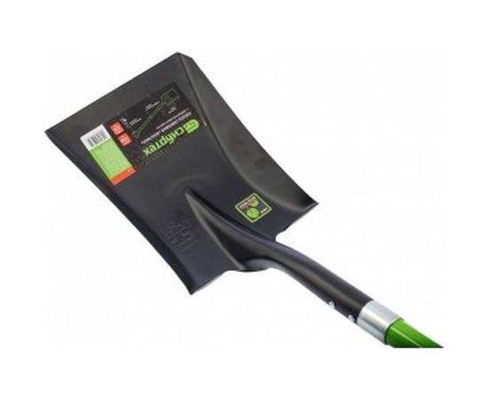 Совковая лопата, фибергласовый черенок СИБРТЕХ 61477 – изображение 2