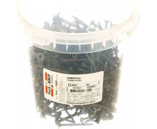 Саморез Tech-Krep 1кг (526 шт.) 3,5*41 редкая резьба 125585 – изображение 2