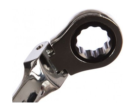 Комбинированный трещоточный шарнирный ключ 13мм ЭВРИКА ER-61013H – изображение 2