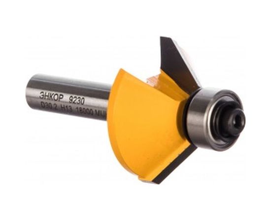 Фреза кромочная конусная (30.2х13 мм; 45°; хвостовик 8 мм) по дереву Энкор 9230 – изображение 2