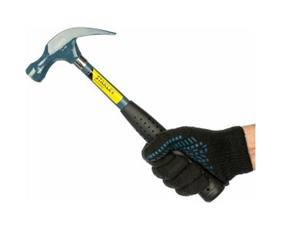 Молоток с гвоздодером 450 гр Stanley BLUE STRIKE 1-51-488 – изображение 3
