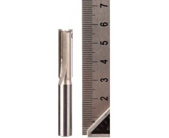 Фреза пазовая прямая (8x25 мм; хвостовик 8 мм) по ДСП Энкор 28009 – изображение 3