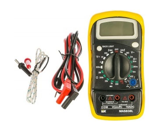 Цифровой мультиметр IEK Master MAS838L 139330 – изображение 4