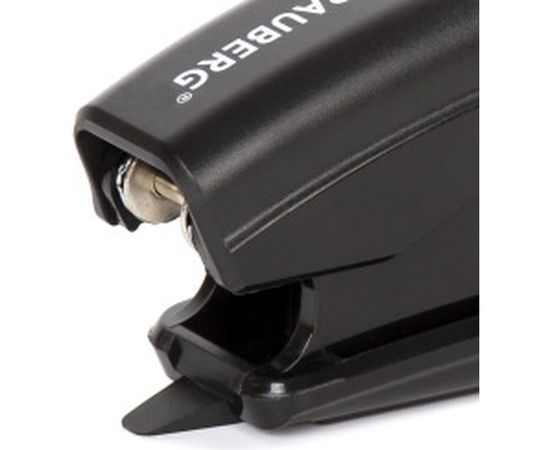 Степлер №24/6, 26/6 BRAUBERG Black Jack, до 20 листов, антистеплер, черный, 227764 – изображение 4