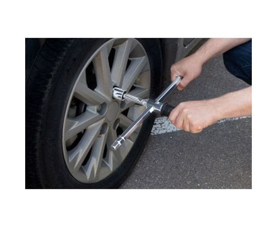 Баллонный ключ KRAFT крестообразный, разборный, в кейсе 17х19х21х23 мм KT 700825 – изображение 6