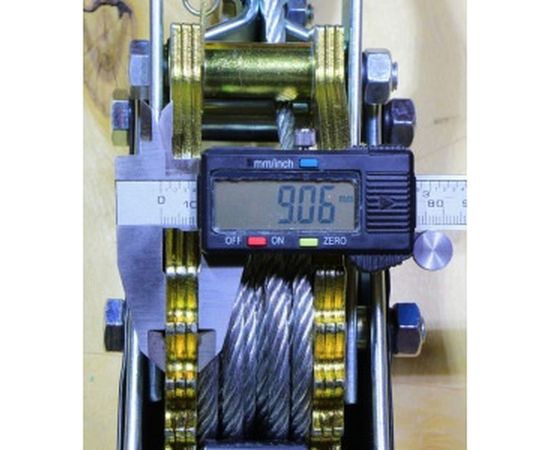 Ручная лебедка с двойным храповым механизмом KRAFT 4Т KT 705009 – изображение 6