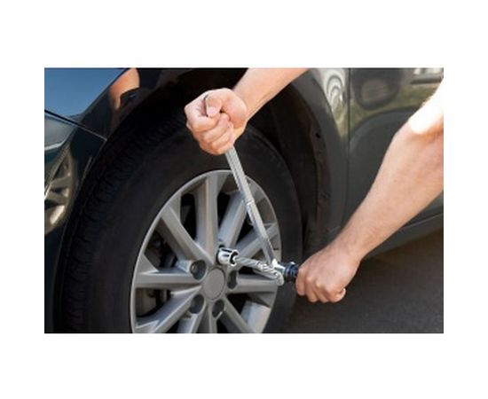 Баллонный ключ KRAFT крестообразный, разборный, в кейсе 17х19х21х23 мм KT 700825 – изображение 7