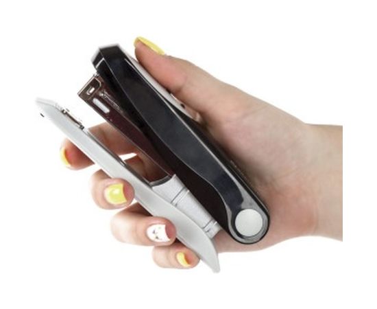 Степлер BRAUBERG №24/6, 26/6 Germanium, черный, 226580 – изображение 8