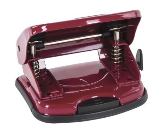 Дырокол BRAUBERG металлический Universal, до 25л, бордовый 222552 