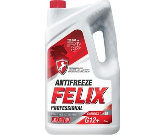 Антифриз FELIX CARBOX -40?С, G-12, 5 кг, красный 430206033 