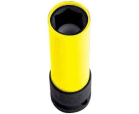 Головка ударная тонкостенная для литых дисков (22 мм; 1/2"; желтая) Hans 84304C22 
