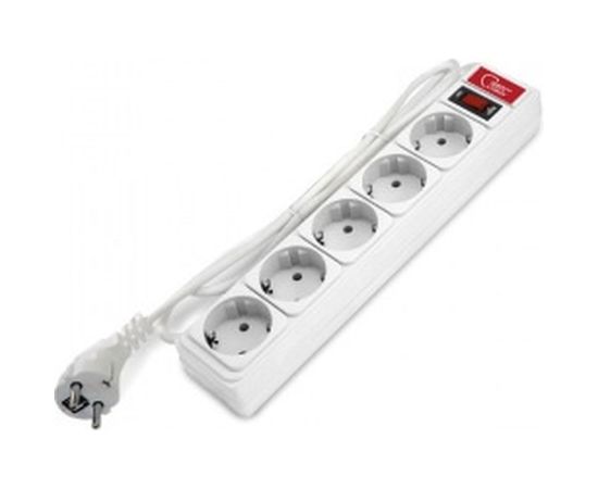 Сетевой фильтр СОЮЗ ПВС 3*0,75, белый, 1,5м 1324 