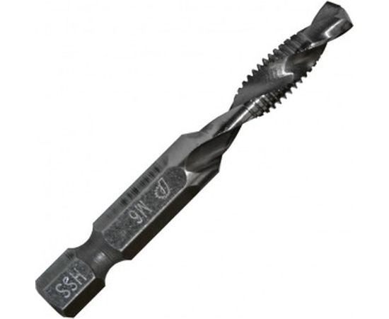 Сверло-метчик М6 (57 мм; HEX 1/4) ПРАКТИКА 774-993 