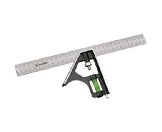 Угольник с уровнем HARDEN нержавеющая сталь, 300мм 580720 