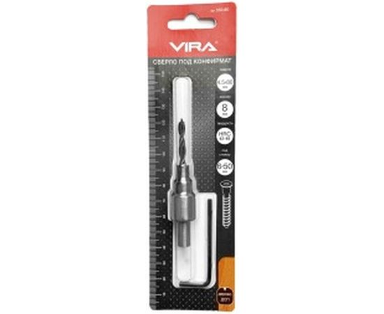 Сверло под конфирмат 6x50 мм VIRA 552480 