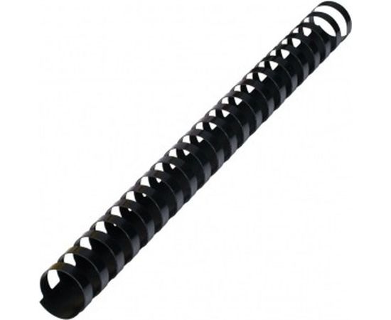 Пластиковые пружины для переплета BRAUBERG 50 шт., черные 530926 