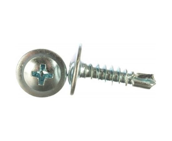 Саморез 4,2*16 прессшайба Tech-Krep цинк сверло 0,5кг (312 шт.) 125406 