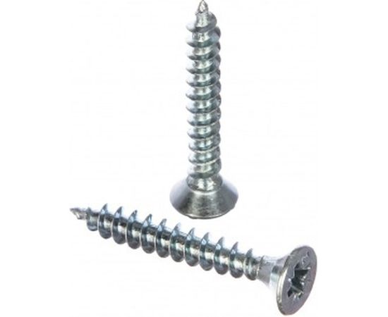 Универсальный саморез Tech-Krep 30х4,0 мм 200 шт оцинкованный, коробка с окном 102180 