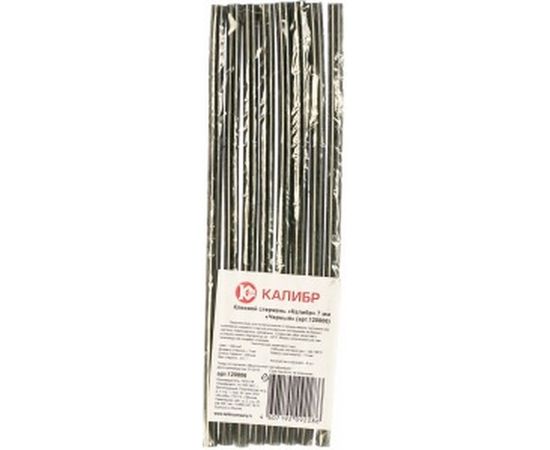 Стержень клеевой Черный (8 шт; 7 мм; 200 мм) Калибр 00000071031 