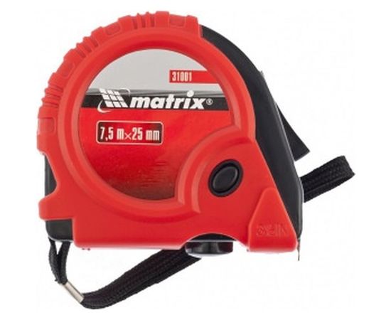 Рулетка 7,5 м х 25 мм Rubber MATRIX 31001 