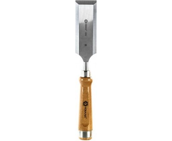 Плоская стамеска 50х140мм, CR-V, деревянная рукоятка КОБАЛЬТ 245-855 
