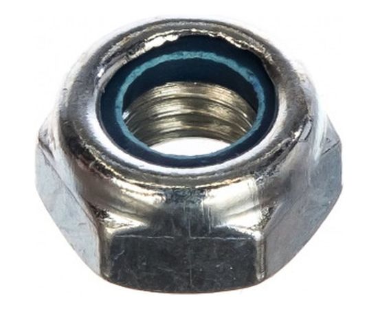 Самоконтрящаяся гайка DIN 985 оцинкованная М10, 40шт - коробка Tech-Krep 105255 