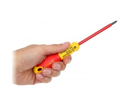 Диэлектрическая отвертка FATMAX 1000V PZ1х100 мм Stanley 0-65-418 