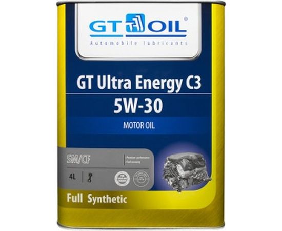 Масло Ultra Energy C3, SAE 5W-30, API SM,SN/CF, 4л GT OIL 8809059407936 