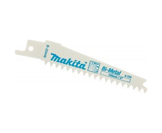 Пилки для сабельных пил 5 шт. (BIM; 100 мм) Makita B-20448 – изображение 2