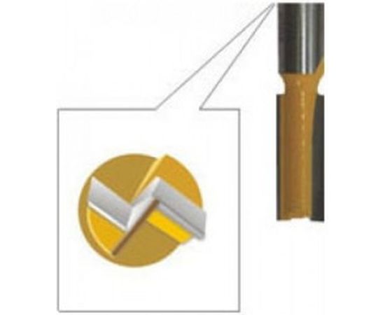 Фреза пазовая прямая (8х19 мм; хвостовик 8 мм) по дереву Энкор 9200 – изображение 2