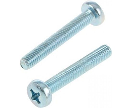 Винт Tech-Krep DIN7985 с полукруглой головкой, оцинкованный М3х30 16 шт - пакет 126566 – изображение 2