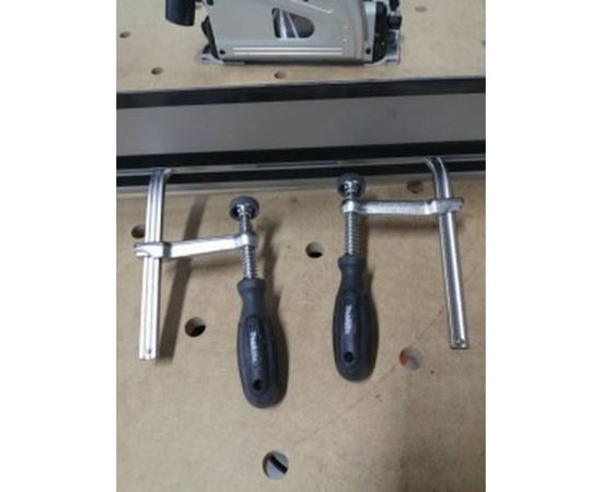 Струбцины 2 шт. к направляющей шине для пилы SP6000 Makita 194385-5 – изображение 3