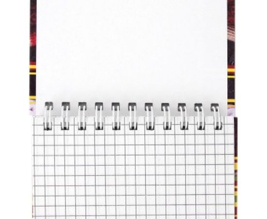 Блокнот BRAUBERG 105 х150 мм, А6, 80л, гребень, тверд. картон, клетка, Котята, 129839 – изображение 3