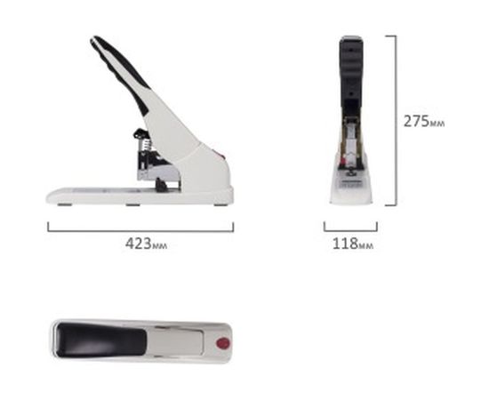 Степлер BRAUBERG №24/6-23/17 Leistung, 227664 – изображение 4