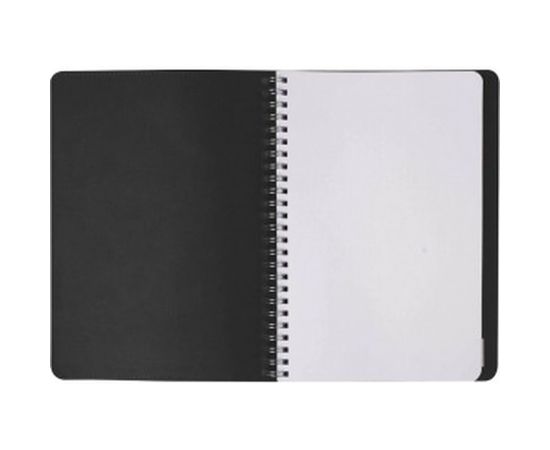 Тетрадь А5 BRAUBERG Office PRO 148x218 мм, 80 л, черная 111046 – изображение 4