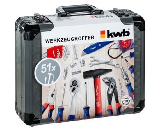 Набор ручного инструмента KWB 51 предмет 370740 – изображение 4