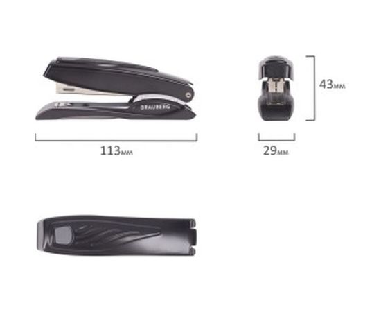 Степлер BRAUBERG №10 Urlaub 224344 – изображение 4