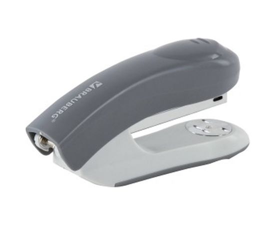 Серый степлер BRAUBERG №24/6, 26/6 Einkommen 222535 – изображение 5