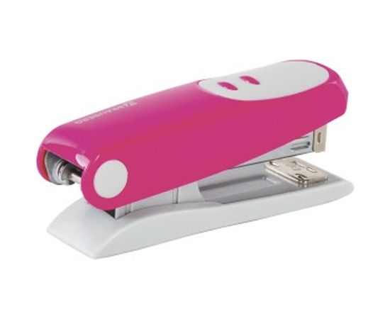 Розовый степлер BRAUBERG №24/6, 26/6 Germanium 226575 – изображение 6