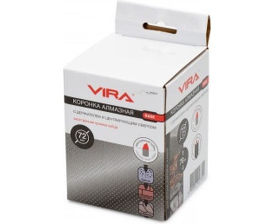 Коронка алмазная по бетону 72 мм VIRA RAGE 559227 – изображение 6