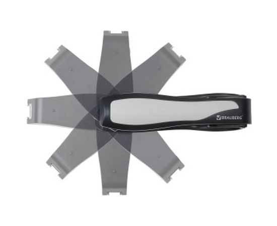 Черно-серый степлер BRAUBERG №24/6, 26/6 Kombi 226806 – изображение 7