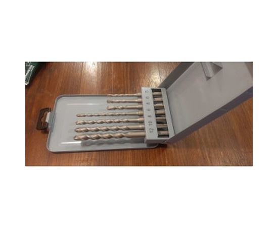 Набор буров Classic 7 шт. (5-12 мм; SDS-plus) Metabo 626244000 – изображение 7