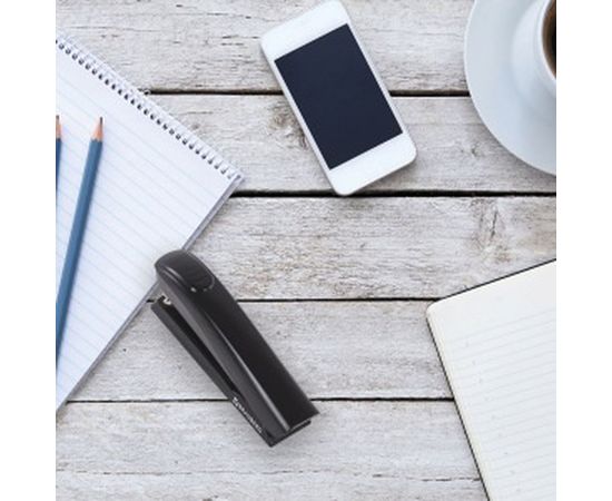 Степлер BRAUBERG №24/6, 26/6 Platz 224345 – изображение 7