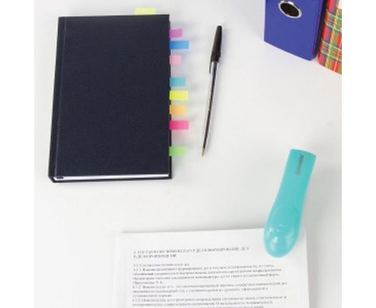 Степлер №24/6, 26/6 BRAUBERG Original, до 25 листов, бирюзовый, 227771 – изображение 8