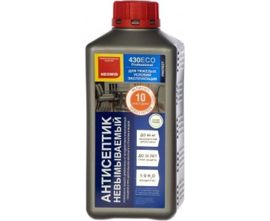 Невымываемый консервант для древесины Neomid 430 Eco /1 кг./ - Н-430-1/к1:9 